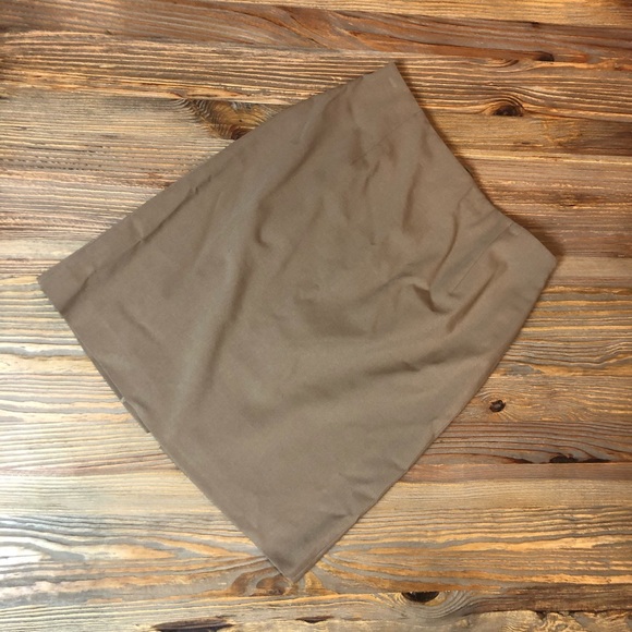 Emporio Armani Vintage Tan Skirt - Picture 1 of 5